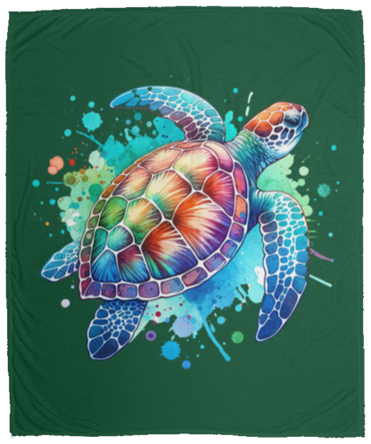 Sea Turtle WC2 Fleece Blankets