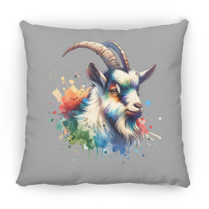 Goat Portrait Watercolor - Pillows