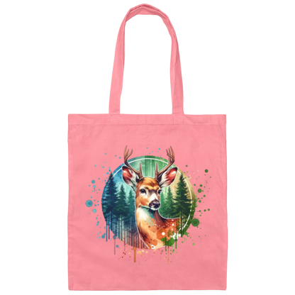 Young Buck Canvas Tote Bag