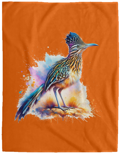 Standing Roadrunner Fleece Blankets