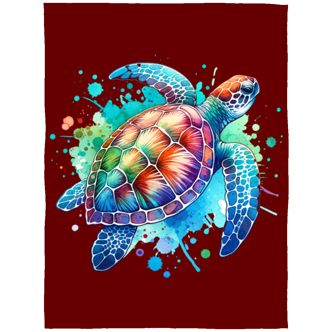 Sea Turtle WC2 Fleece Blankets