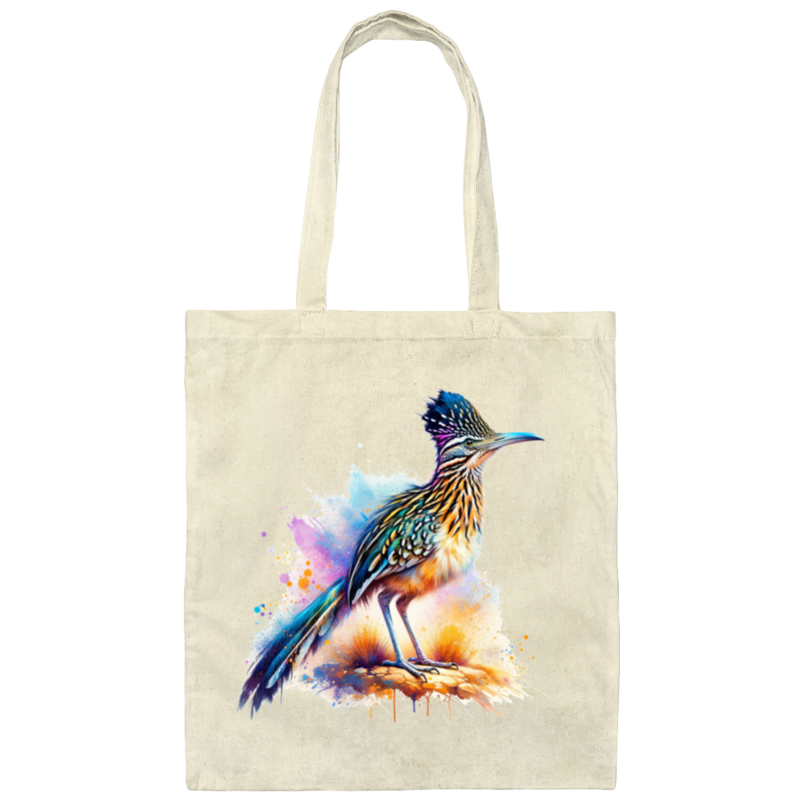 Standing Roadrunner - Canvas Tote Bag