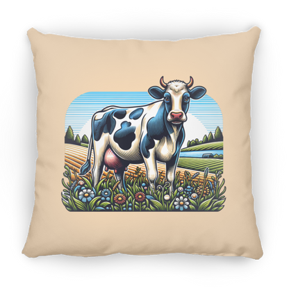 Holstein with Flowers - Pillows