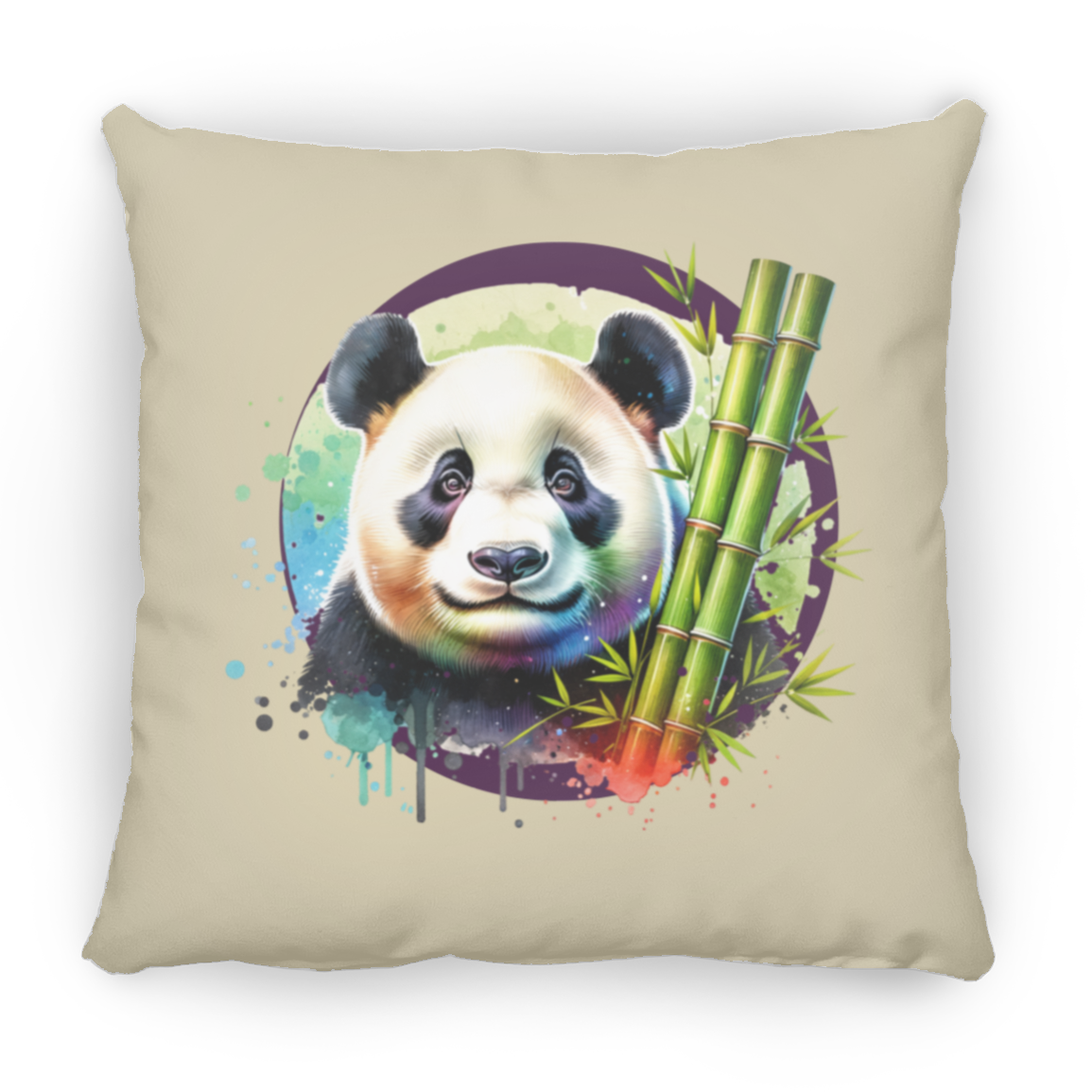 Panda with Bamboo - Pillows