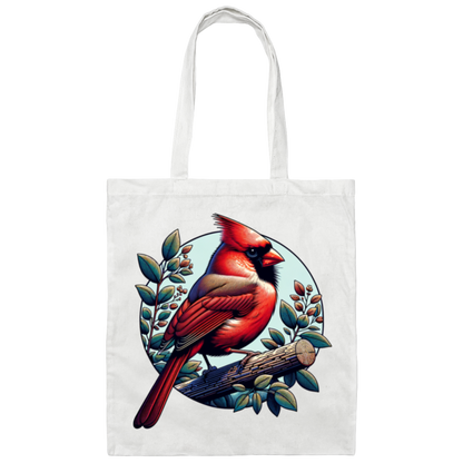 Cardinal Graphic - Canvas Tote Bag