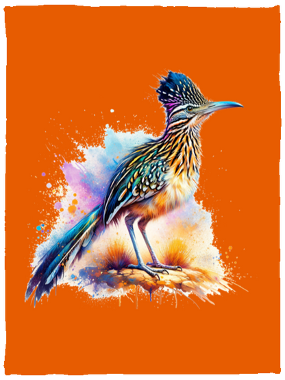 Standing Roadrunner Fleece Blankets