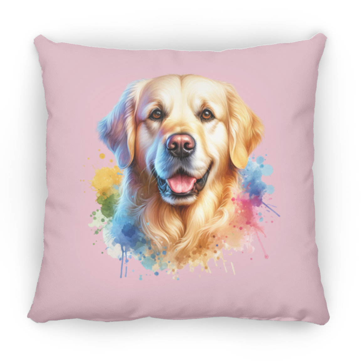 Golden Retriever Portrait - Pillows