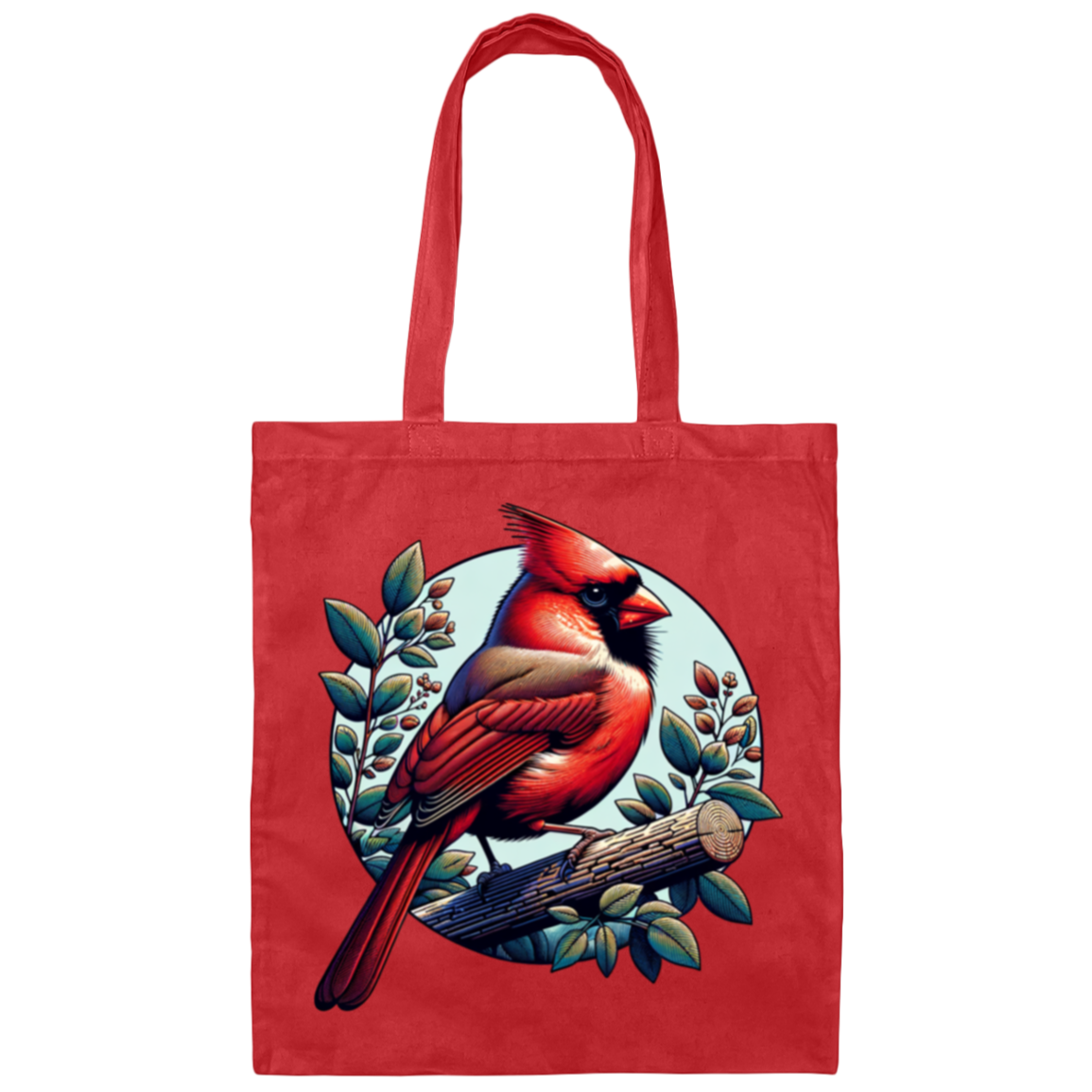 Cardinal Graphic - Canvas Tote Bag