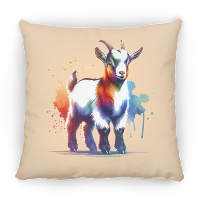 Standing Goat Watercolor - Pillows