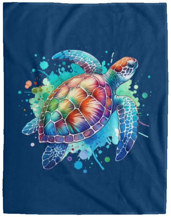 Sea Turtle WC2 Fleece Blankets