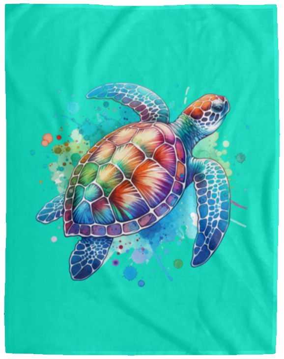 Sea Turtle WC2 Fleece Blankets