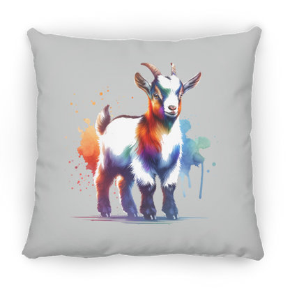 Standing Goat Watercolor - Pillows