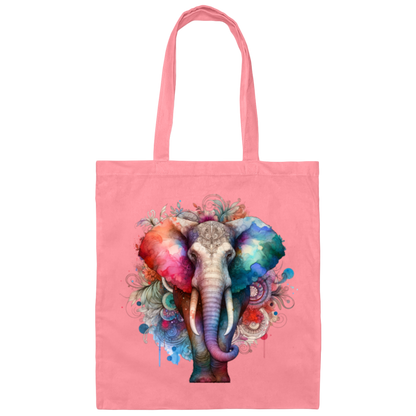 Elephant Majesty - Canvas Tote Bag