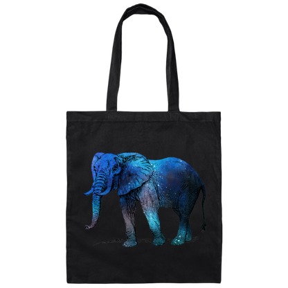 Blue Elephant - Canvas Tote Bag