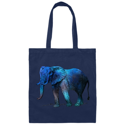 Blue Elephant - Canvas Tote Bag