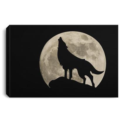 Wolf Moon - Canvas Art Prints