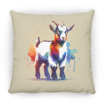 Standing Goat Watercolor - Pillows