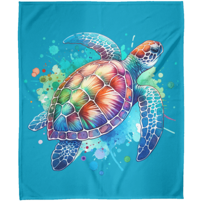 Sea Turtle WC2 Fleece Blankets