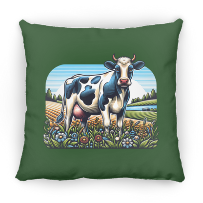 Holstein with Flowers - Pillows