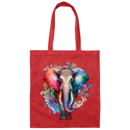 Elephant Majesty - Canvas Tote Bag