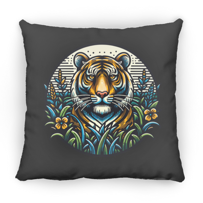 Tiger Graphic Circle - Pillows