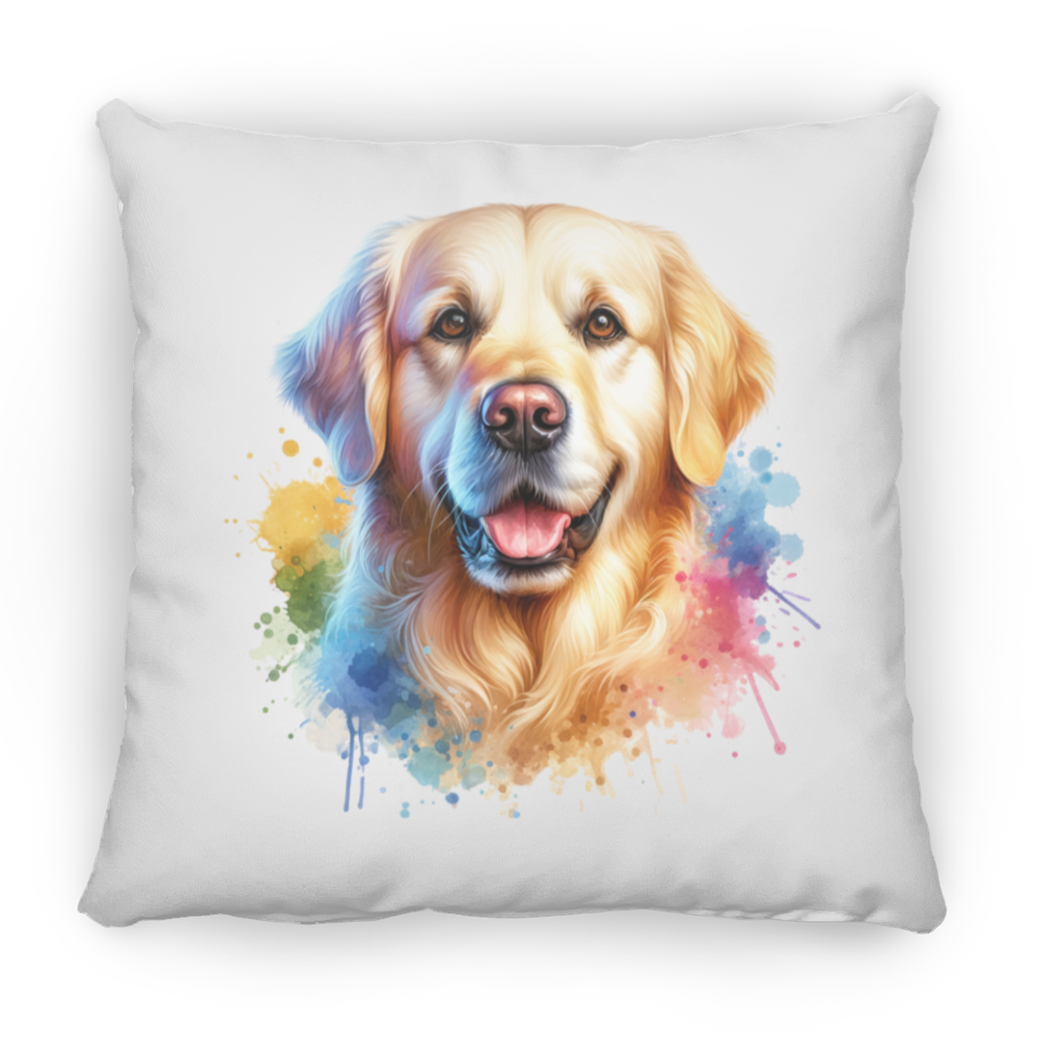 Golden Retriever Portrait - Pillows