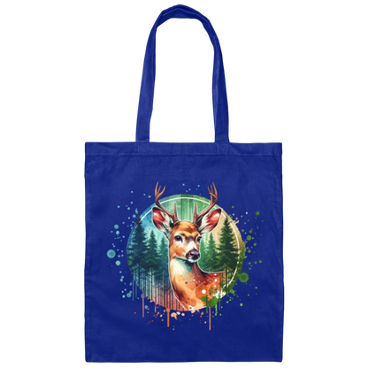 Young Buck Canvas Tote Bag