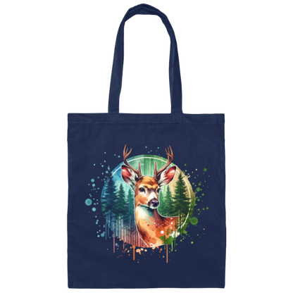 Young Buck Canvas Tote Bag