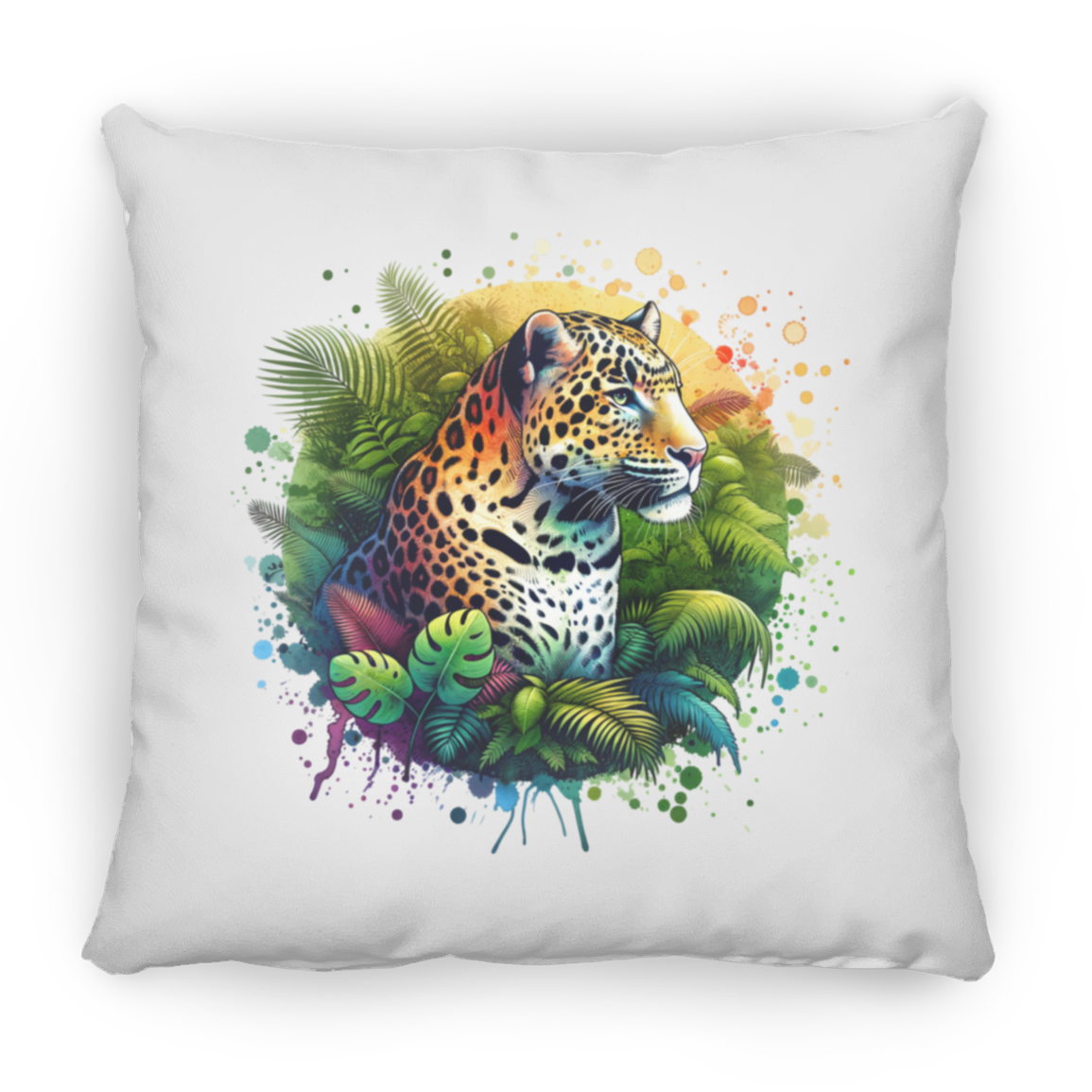 Leopard Jungle Circle - Pillows