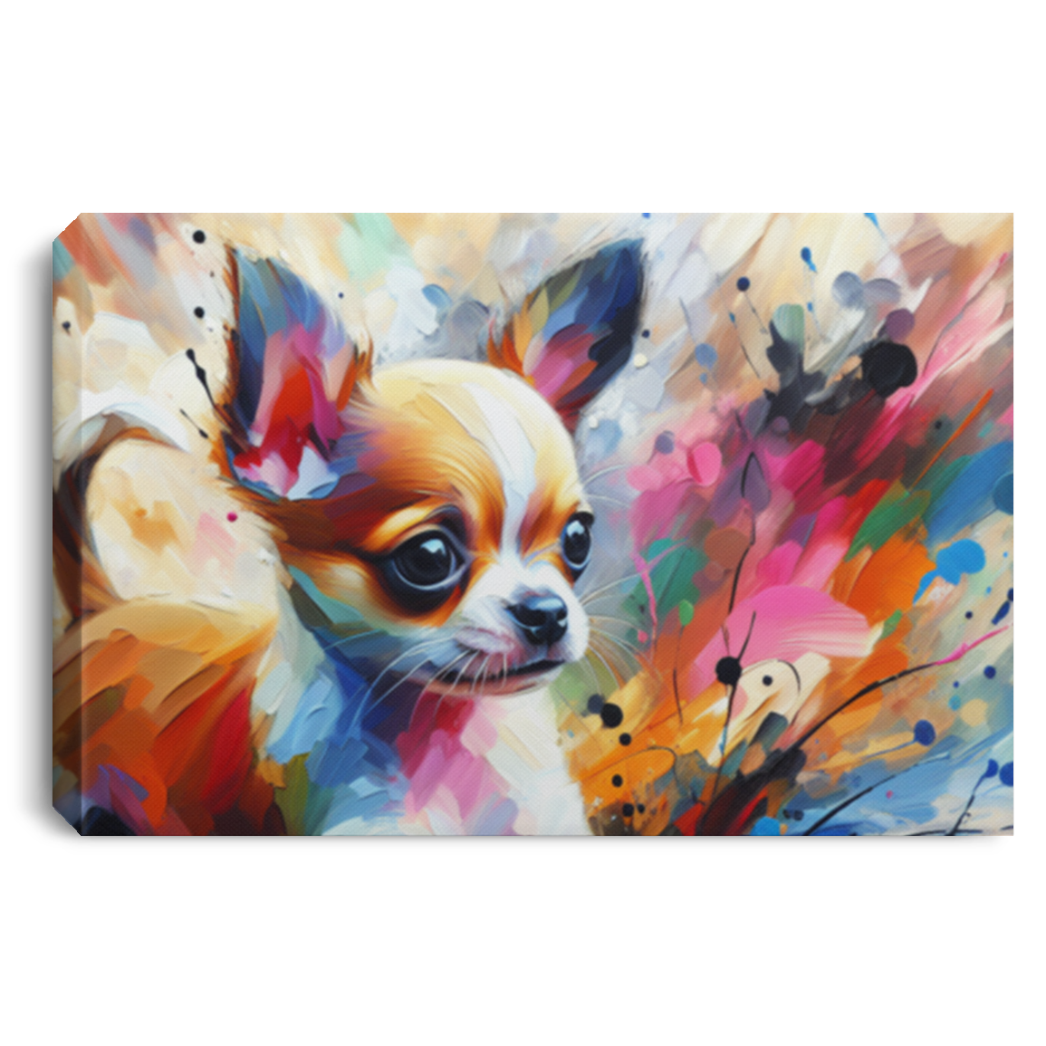 Chihuahua Mayhem - Canvas Art Prints