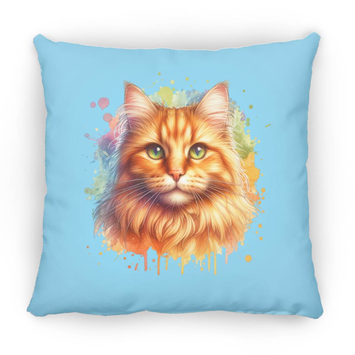 Orange Tabby Cat - Pillows