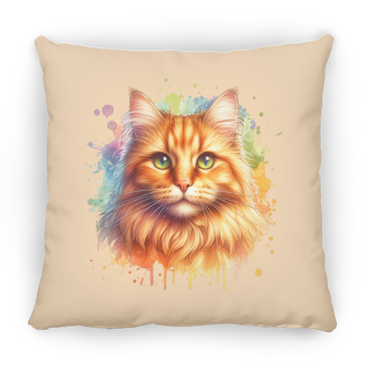 Orange Tabby Cat - Pillows