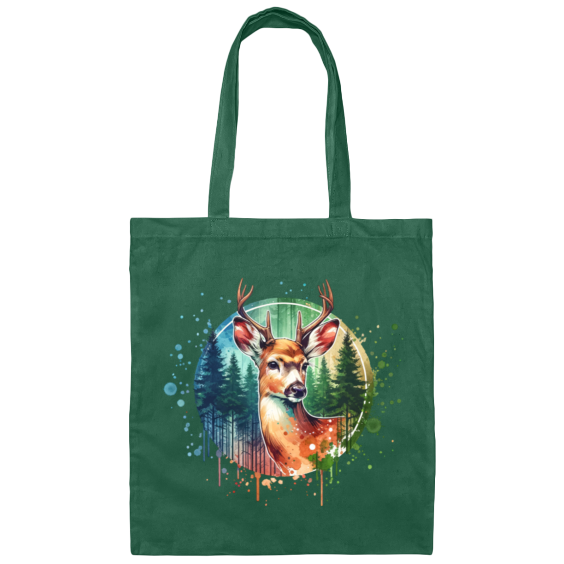 Young Buck Canvas Tote Bag