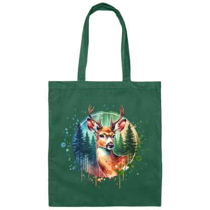 Young Buck Canvas Tote Bag