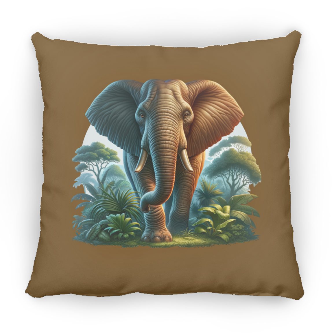 Elephant in Jungle - Pillows