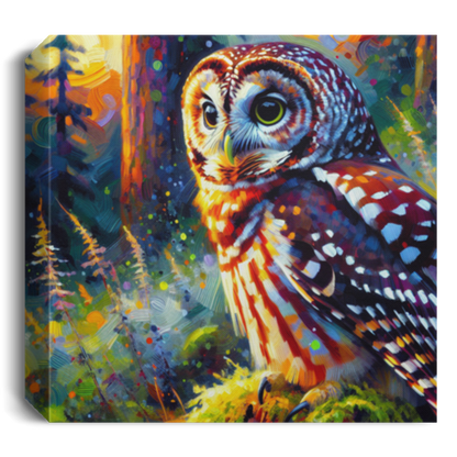 Barred Owl - Canvas Art Prints