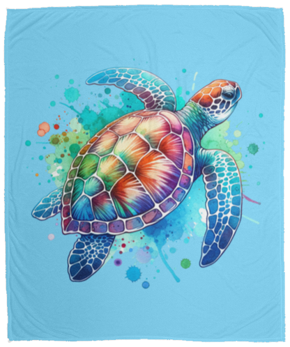 Sea Turtle WC2 Fleece Blankets