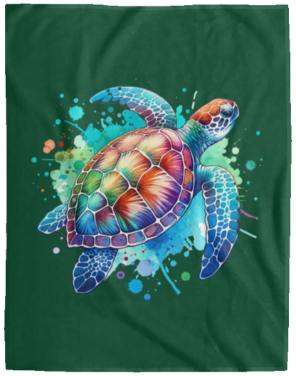 Sea Turtle WC2 Fleece Blankets