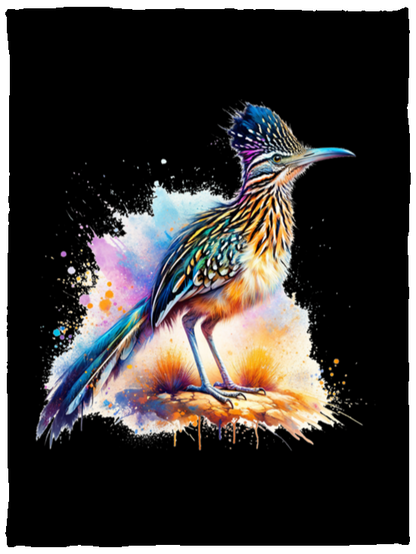 Standing Roadrunner Fleece Blankets