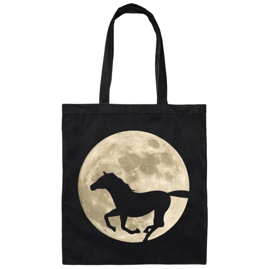 Horse Moon - Canvas Tote Bag