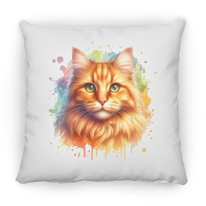 Orange Tabby Cat - Pillows