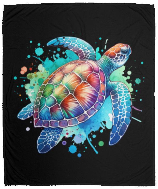 Sea Turtle WC2 Fleece Blankets