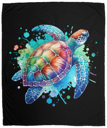 Sea Turtle WC2 Fleece Blankets