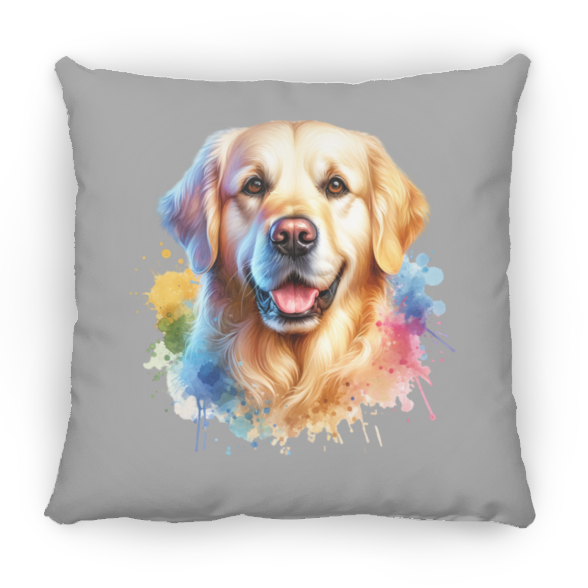 Golden Retriever Portrait - Pillows