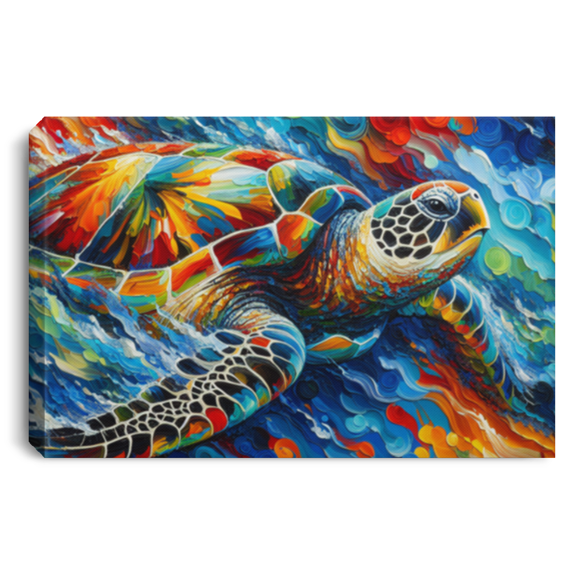 Sea Turtle - Canvas Art Prints