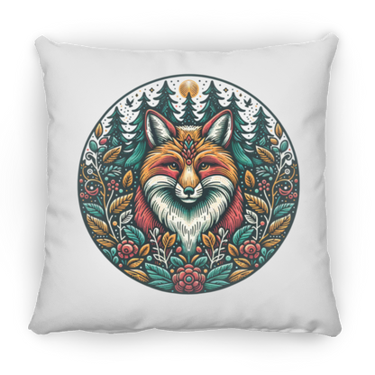 Fox Circle Folk Art - Pillows