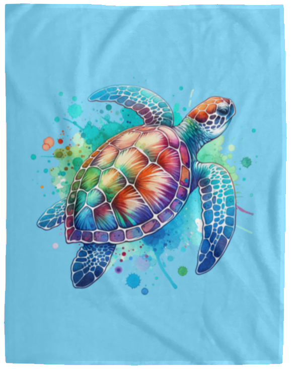 Sea Turtle WC2 Fleece Blankets