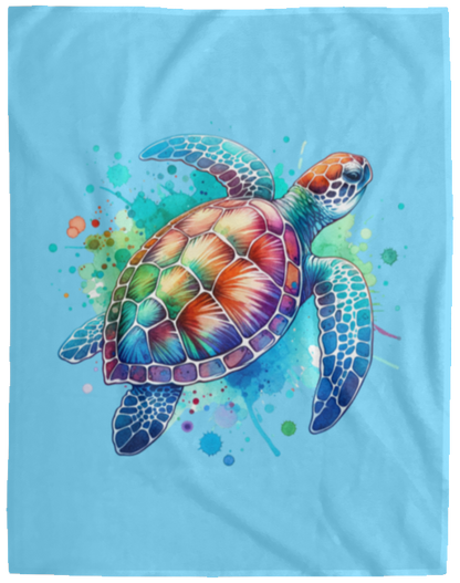 Sea Turtle WC2 Fleece Blankets