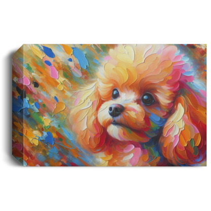 Apricot Poodle - Canvas Art Prints