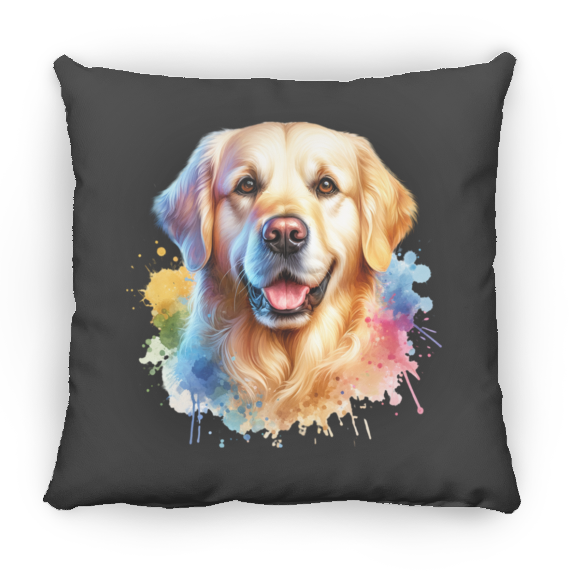 Golden Retriever Portrait - Pillows